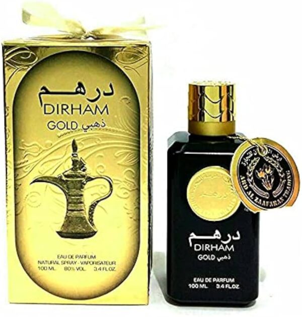 Ard Al Zaafran Dirham Gold Eau De Parfum for Unisex 100ml