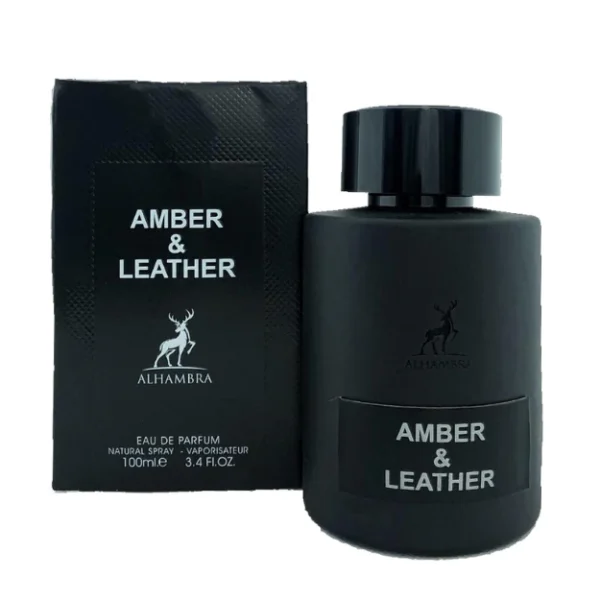 Maison Alhambra by Lattafa Amber & Leather Eau De Parfum for Unisex 80ml