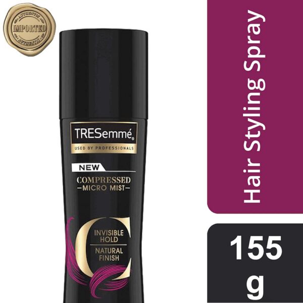 Tresemme Micro Mist Smooth Hair Styling Spray with Natural Finish and Strong Hold Level 2 155g