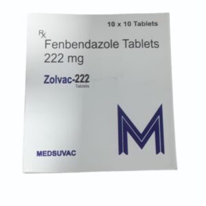 Fenbendazole 222mg Tablet - (100 Tablets with Box)