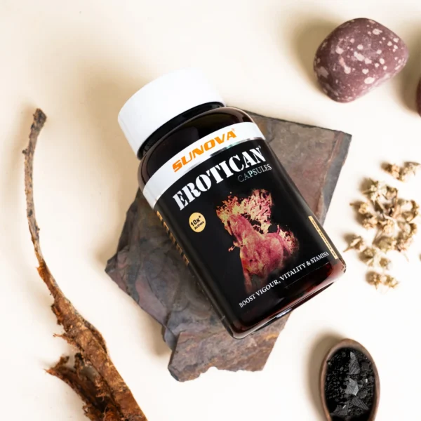 Sunova Erotican Capsule for Vigour (Viagra), Vitality & Stamina Capsule 60N