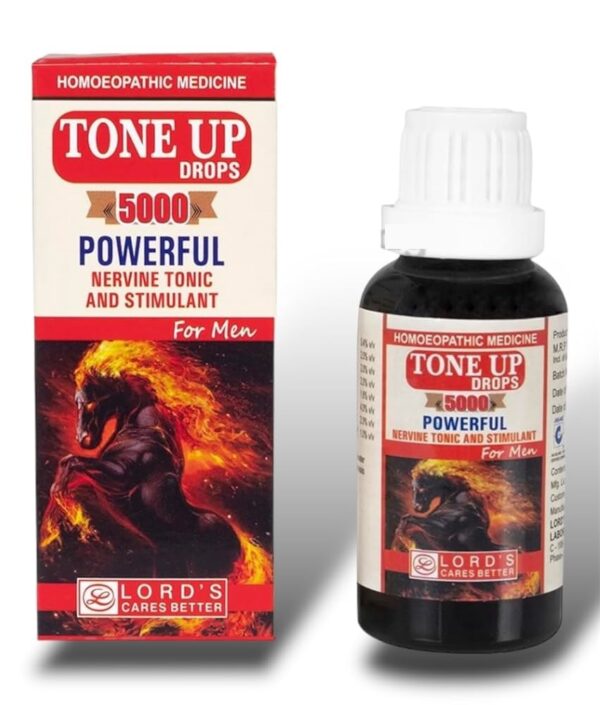 Lord's Tone Up 5000 Drop Powerful Nervine Tonic and Stimulant for Men 30ml
