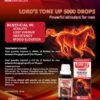 Lord's Tone Up 5000 Drop Powerful Nervine Tonic and Stimulant for Men 30ml