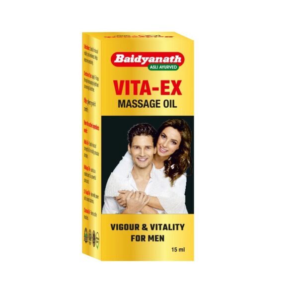 Baidyanath Vita EX Massage Oil For Men 15ml