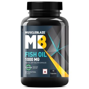 MuscleBlaze Fish Oil 1000mg