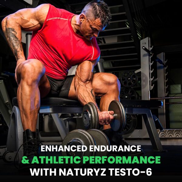 Naturyz Testo-6 Plant Based Supplement Maximum Strength For Men - 60 Tablets